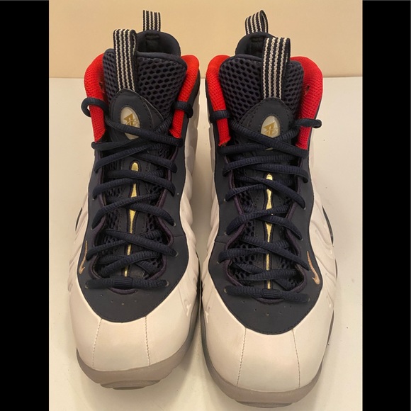 NIKE AIR FOAMPOSITE ONE OLYMPIC (GS) SIZE 7Y EXCELLENT TO NEAR MINT CONDITION - Picture 12 of 13